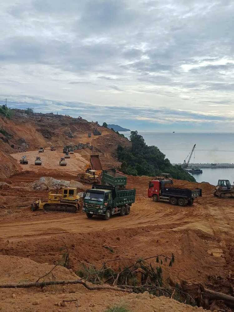 Thi công hạ tầng dự án Làng Vân của Vinpearl làm chủ đầu tư